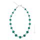 COLLIER ONDA bijoux fantaisie artistique colliers de perles en verre de Murano avec argent 925 authentique fait à la main Made in Italy