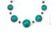 COLLIER ONDA bijoux fantaisie artistique colliers de perles en verre de Murano avec argent 925 authentique fait à la main Made in Italy