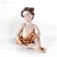 LUCILLE - Capodimonte, ballerine en porcelaine raffinée, art pur et romantique.