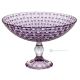 Bol à dessert MANHATTAN, pièce maîtresse décorative moderne peinte à la main en verre de qualité supérieure.
