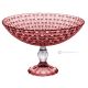 Bol à dessert MANHATTAN, pièce maîtresse décorative moderne peinte à la main en verre de qualité supérieure.