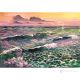 MER Peinture acrylique moderne sur toile Made in Italy 