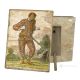 Ornement ARLECCHINO en marbre jaune Made in Italy