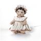 Figurine en porcelaine MICRO Capodimonte, poupée d'art de baptême.