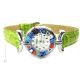 MONTRE-BRACELET POUR DAME avec authentique verre de Murano fait à la main Murrine Made in Italy
