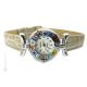MONTRE-BRACELET POUR DAME avec verre de Murrine Murano authentique fait à la main Made in Italy