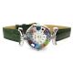 MONTRE-BRACELET POUR DAME avec authentique verre de Murano fait à la main Murrine Made in Italy