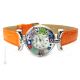 MONTRE-BRACELET POUR DAME avec authentique verre de Murano fait à la main Murrine Made in Italy