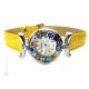 MONTRE-BRACELET POUR DAME avec authentique verre de Murano fait à la main Murrine Made in Italy