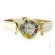 MONTRE-BRACELET POUR DAME avec authentique verre de Murano fait à la main Murrine Made in Italy