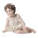 ORTHENCINE - Statuette Capodimonte, danseuse romantique, chef d'oeuvre en porcelaine.
