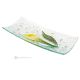 CALLA – Centre de table, plateau, assiette de service, verre artistique fait main, design moderne