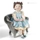 PIERINA - Capodimonte, figurine fabriquée à la main en porcelaine exclusive.