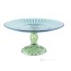 Assiette PRESTIGE, centre de table en verre peint à la main de qualité supérieure, design moderne.