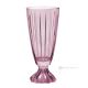 PRESTIGE Authentique vase décoratif moderne peint à la main en verre de qualité supérieure.