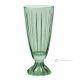 PRESTIGE Authentique vase décoratif moderne peint à la main en verre de qualité supérieure.