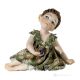 PRINTEMPS Figurine romantique en porcelaine de Capodimonte, les saisons en art pur.