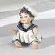 NINA - Statuette Capodimonte, une œuvre en porcelaine unique et romantique.