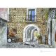 APERÇU D'ORSARA Peinture acrylique moderne sur toile Made in Italy 