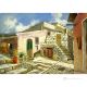 APERÇU DE LUCAN Peinture acrylique moderne sur toile Made in Italy 
