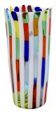 CANNE FILIGREE VASE Murano Verre Vase Moderne Venise Fait Main Fabriqué en Italie