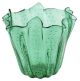 FAZZOLETTO BOLLE Vase en Verre de Murano Pièce Maîtresse Venise Fabriqué en Italie