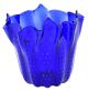 FAZZOLETTO BOLLE Vase en Verre de Murano Pièce Maîtresse Venise Fabriqué en Italie
