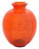 VASE ROND EN OR Vase en Verre de Murano Feuille d'Or Venise Fait à la Main Fabriqué en Italie