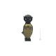 OWL Murano verre soufflé feuille d'or 24 carats, artisanat authentique Made in Italy