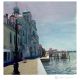 LAGUNE Peinture sur toile de Massimo Scarpa avec technique à l'encaustique